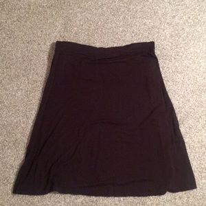 Brown skirt